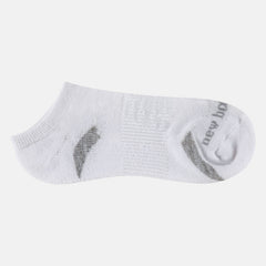 Performance Cushion No Show Socks 3 Pack-Women|Men | New Balance