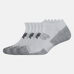 Performance Cushion Low-Cut Socks 6 Pack-Women|Men | New Balance