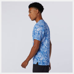NYC Marathon Printed Impact Run Short Sleeve-Men | New Balance