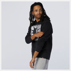 NYC Marathon Essentials Stacked Logo Po Hoodie-Men | New Balance