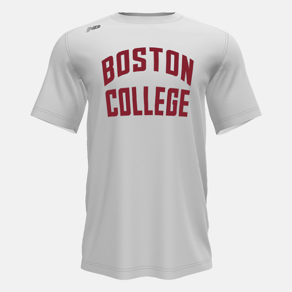 Short Sleeve Tech Tee(Boston College)-Men | New Balance