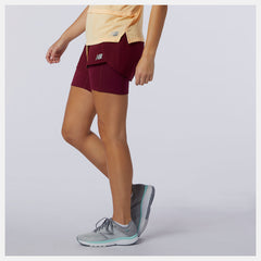 Printed Impact Run 2 In 1 Short-Women | New Balance