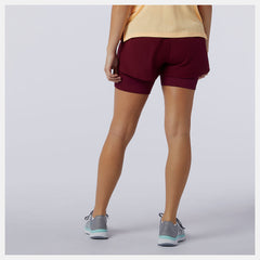 Printed Impact Run 2 In 1 Short-Women | New Balance