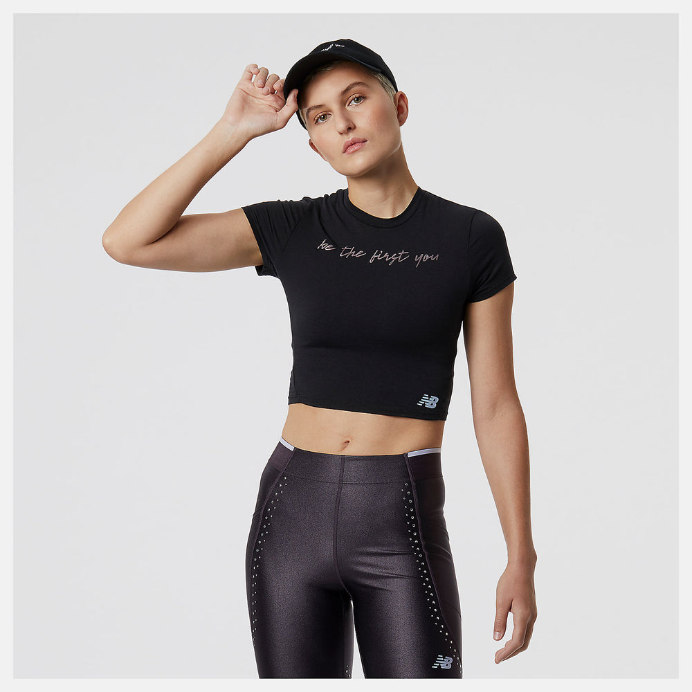 Syd Crop Tee-Women | New Balance