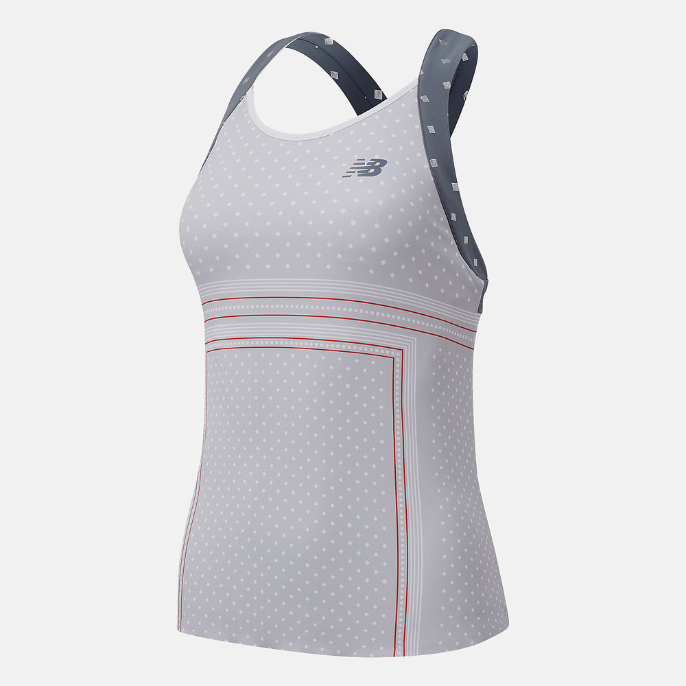 Printed Tournament Tank-Women | New Balance