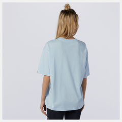 NB Essentials Stacked Logo Tee-Women | New Balance