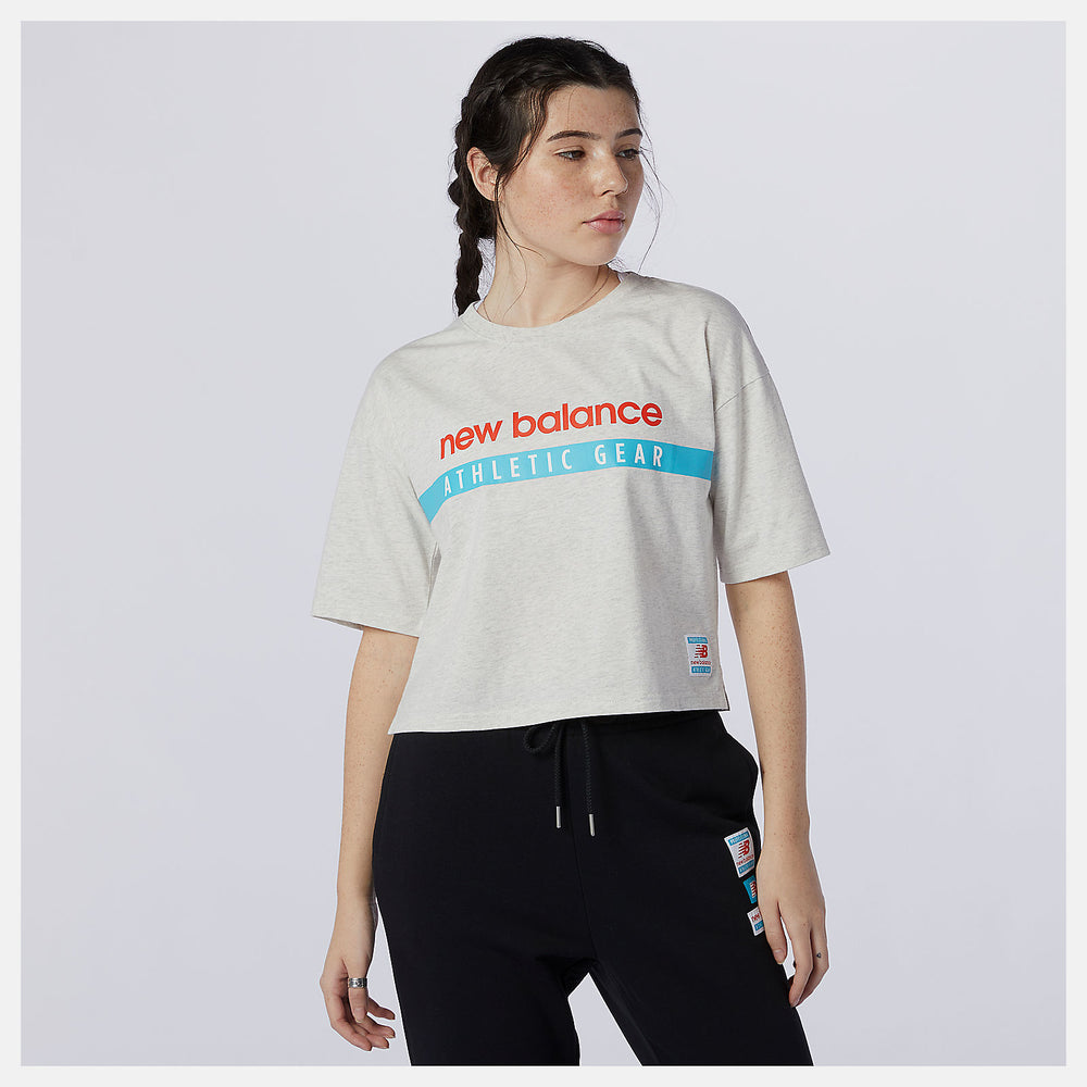NB Essentials Field Day Boxy Tee-Women | New Balance