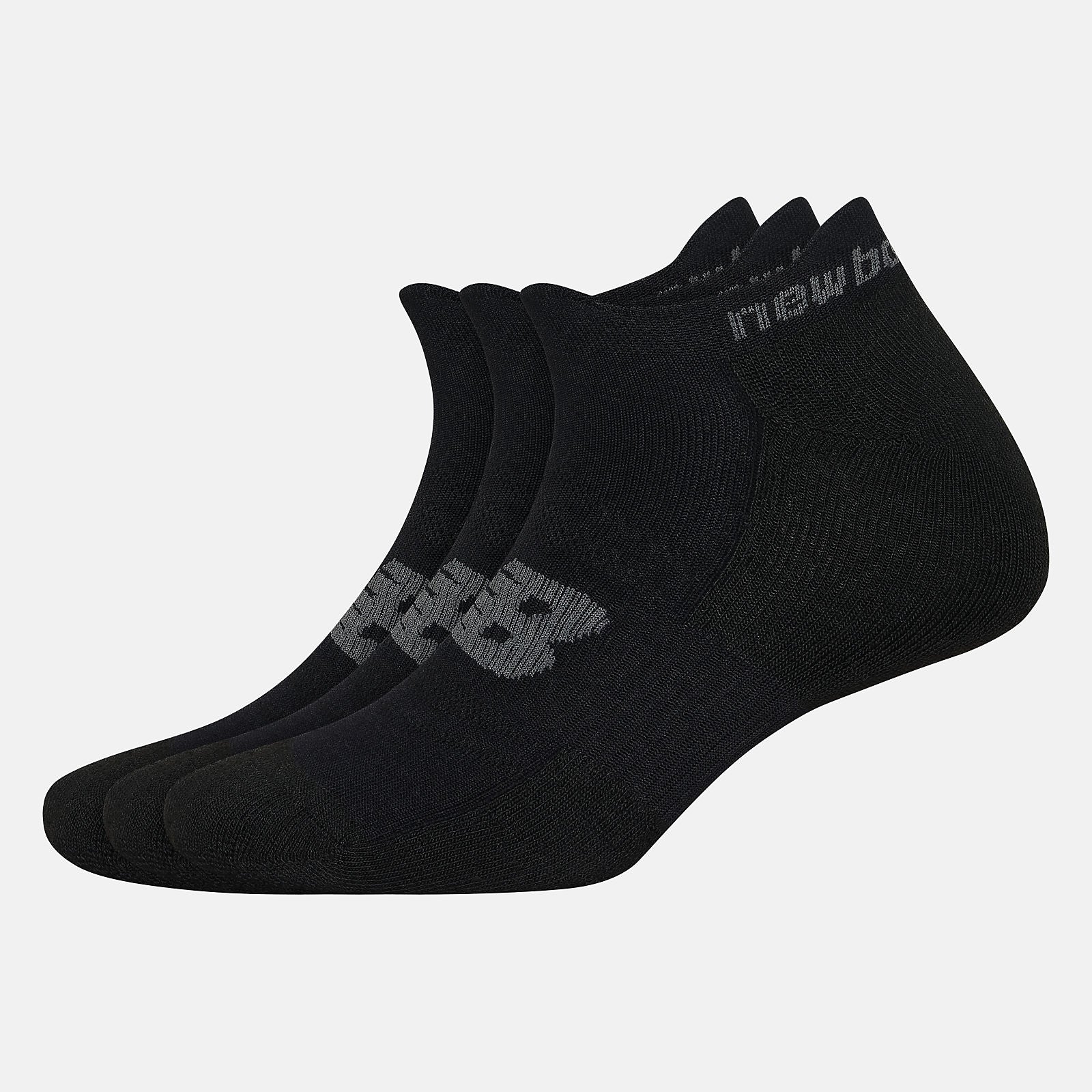 Strategic Cushion Low-Cut Tab Socks 3 Packs-Women|Men | New Balance