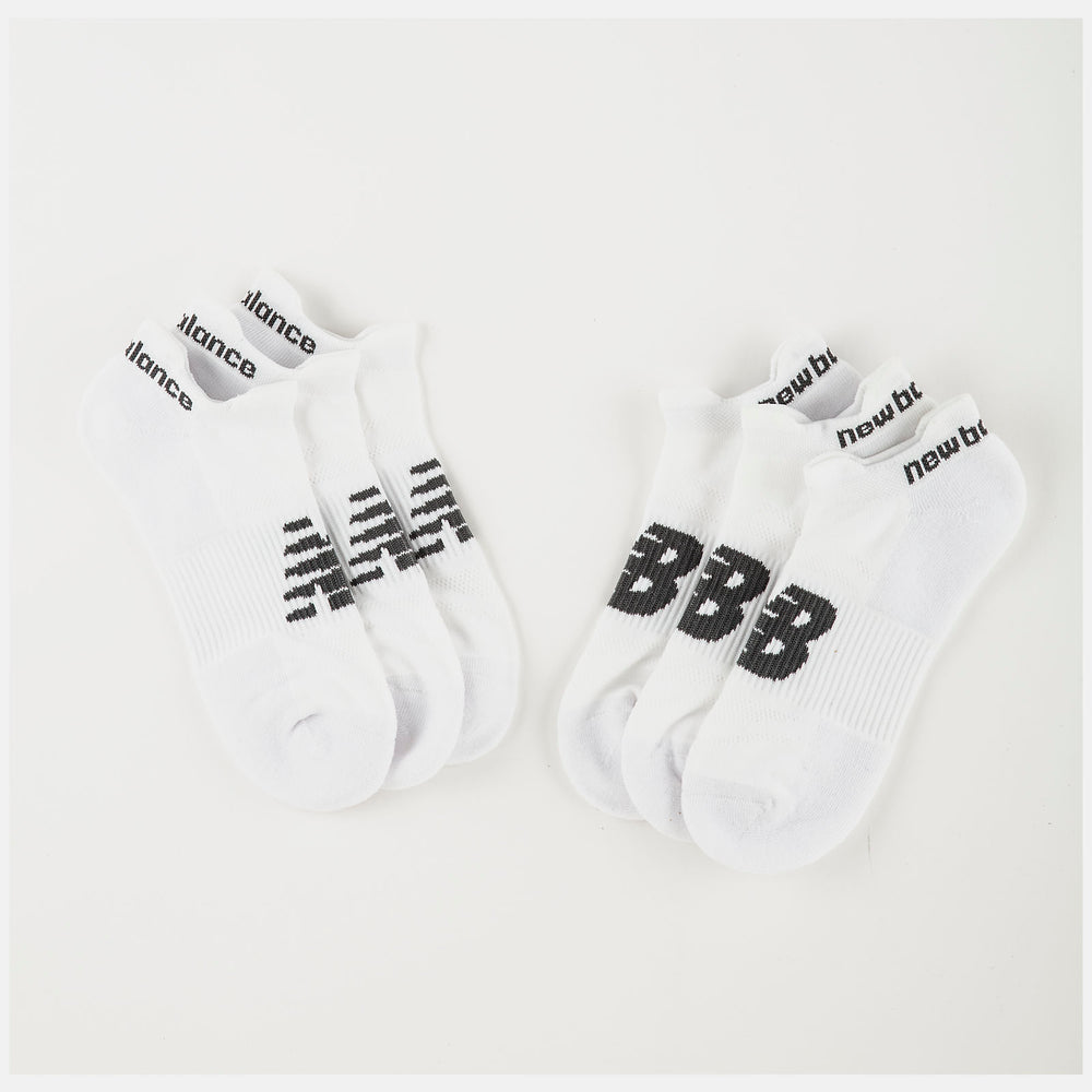 Strategic Cushion Low-Cut Tab Socks 3 Packs-Women|Men | New Balance
