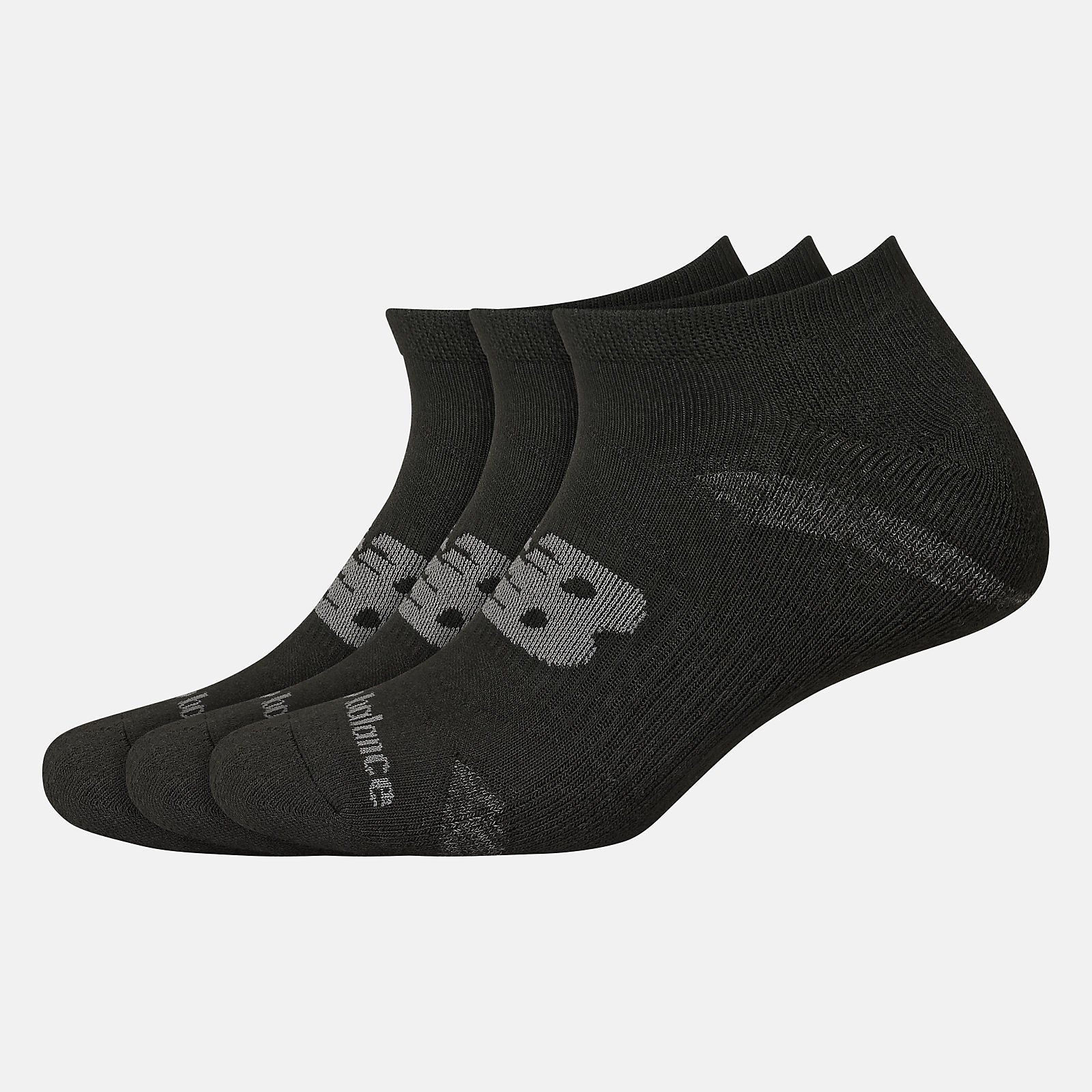 Performance Cushion No Show Socks 3 Pack-Women|Men | New Balance