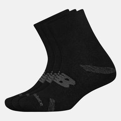 Performance Cushion Quarter Socks 3 Pack-Women|Men | New Balance