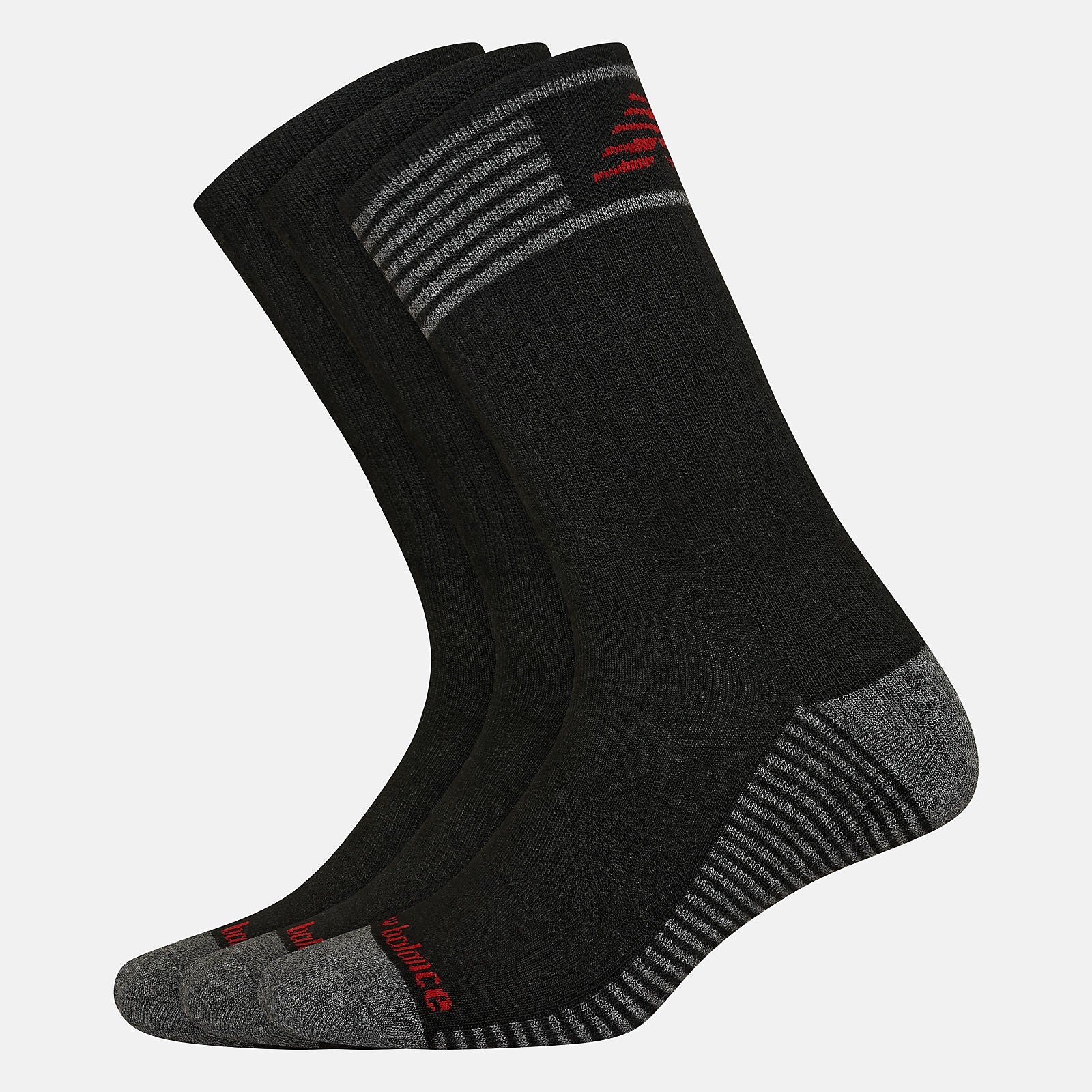 Performance Cushion Crew Socks 3 Pack-Women|Men | New Balance