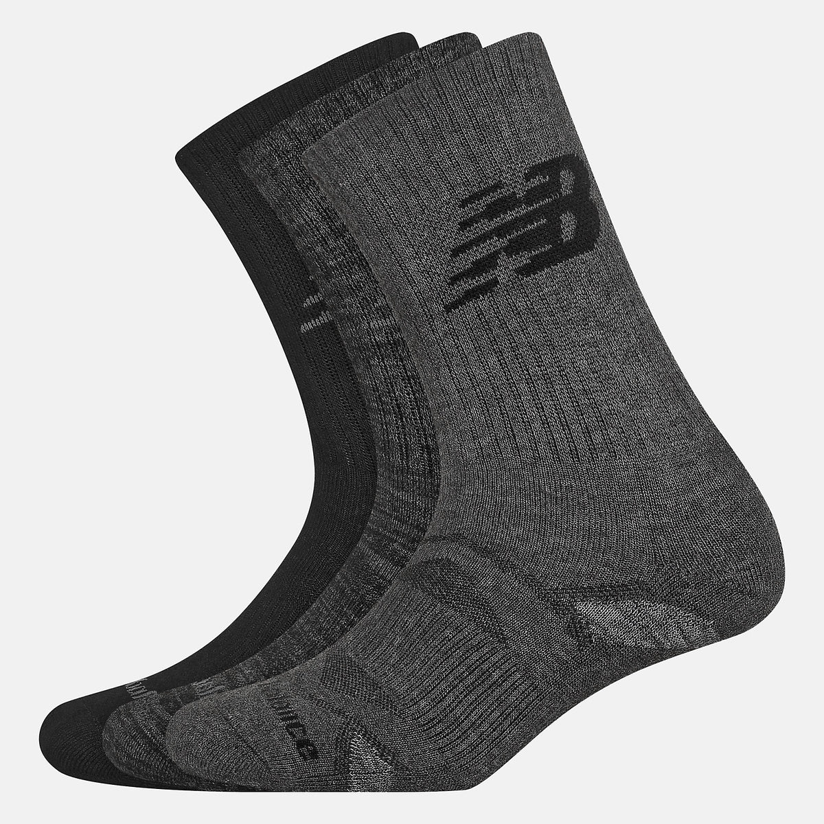 Performance Cushion Crew Socks 3 Pack-Women|Men | New Balance