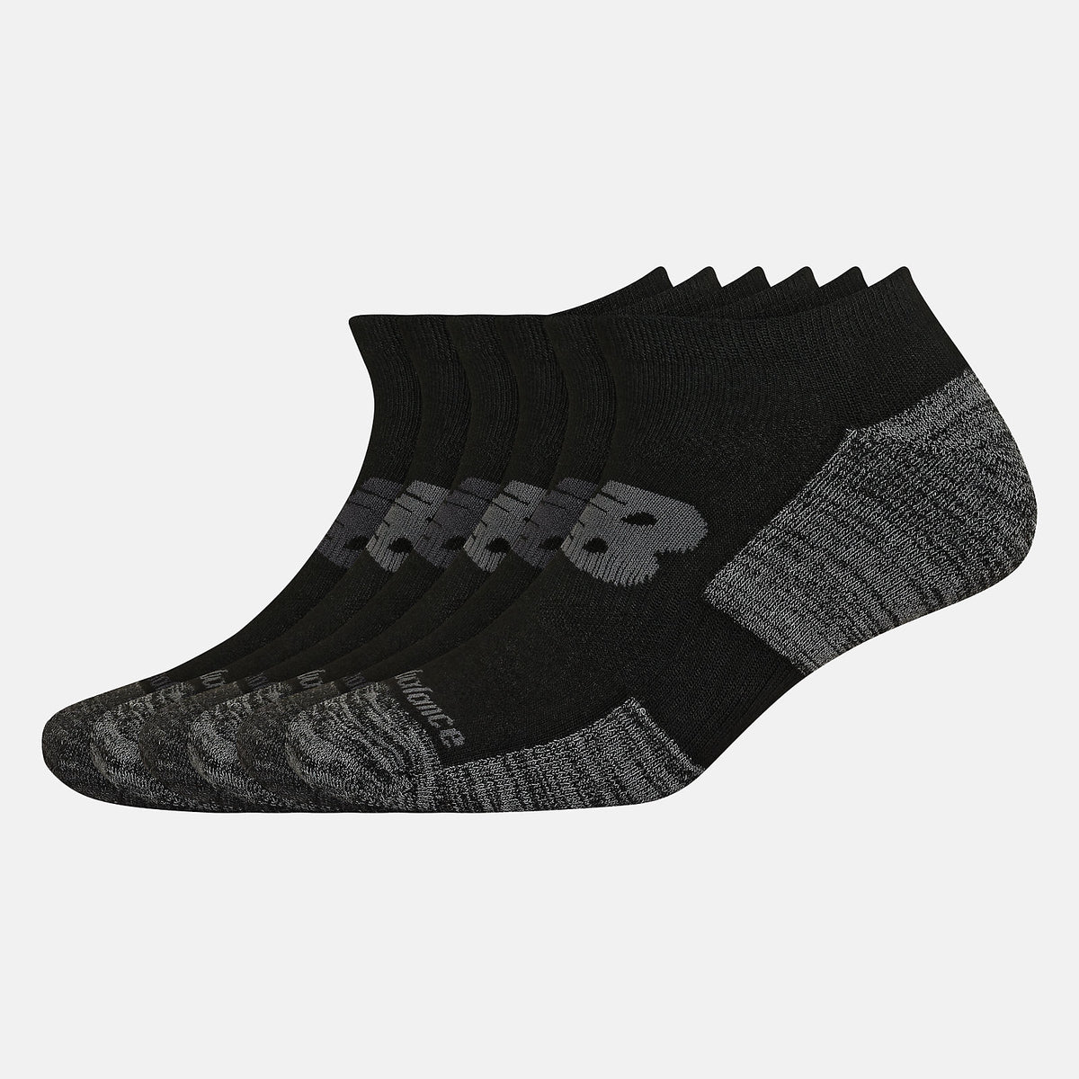 Performance Cushion Low-Cut Socks 6 Pack-Women|Men | New Balance