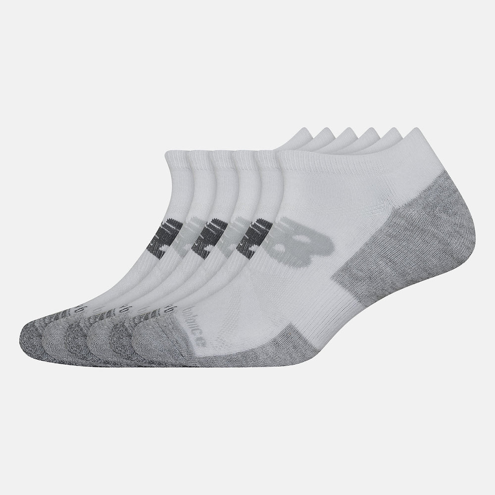 Performance Cushion Low-Cut Socks 6 Pack-Women|Men | New Balance