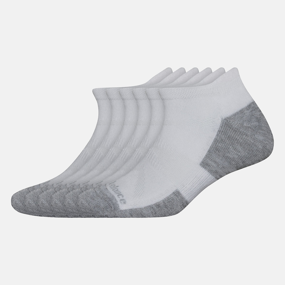 Performance Cushion Low Cut Tab Socks 6 Pack-Women|Men | New Balance
