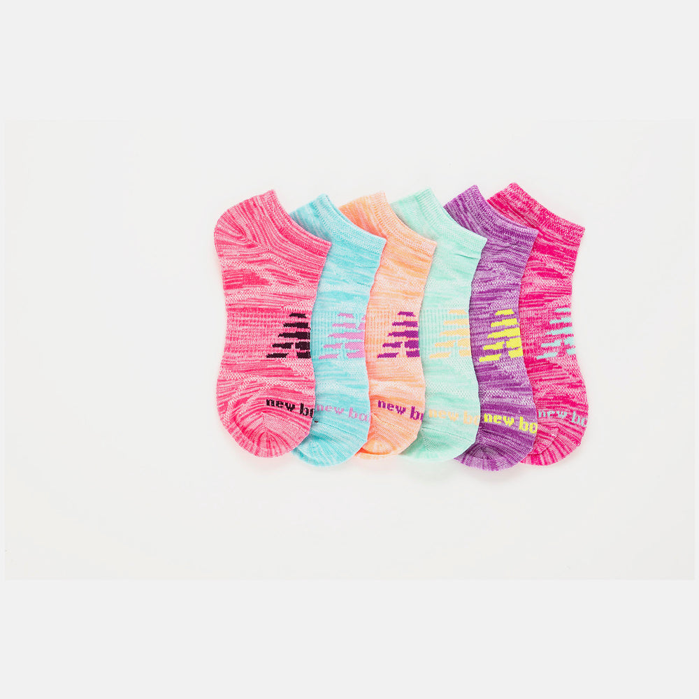 Lightweight No Show Socks 6 Pack-Women|Men | New Balance