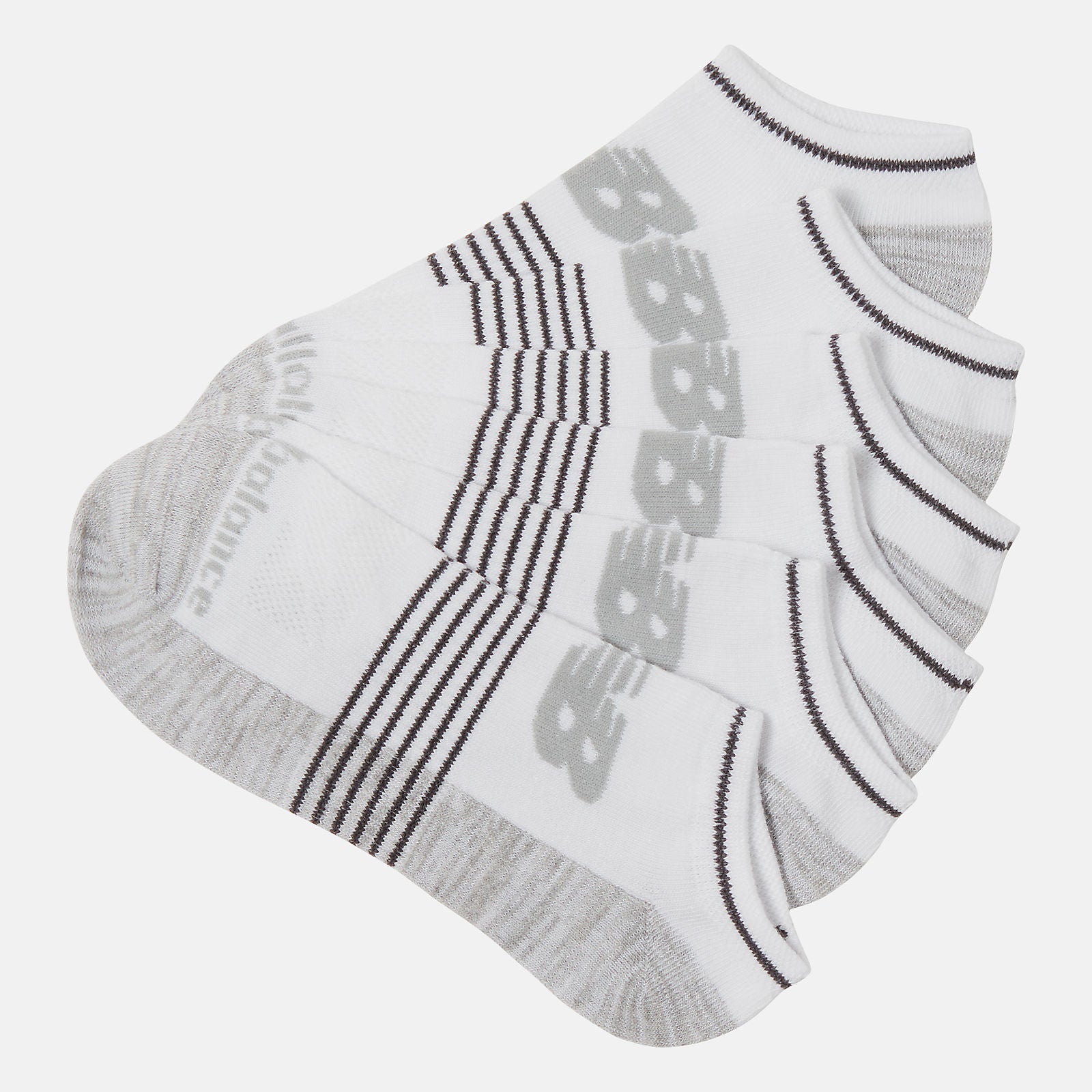 6 PK No Show Flatknit-Women|Men | New Balance
