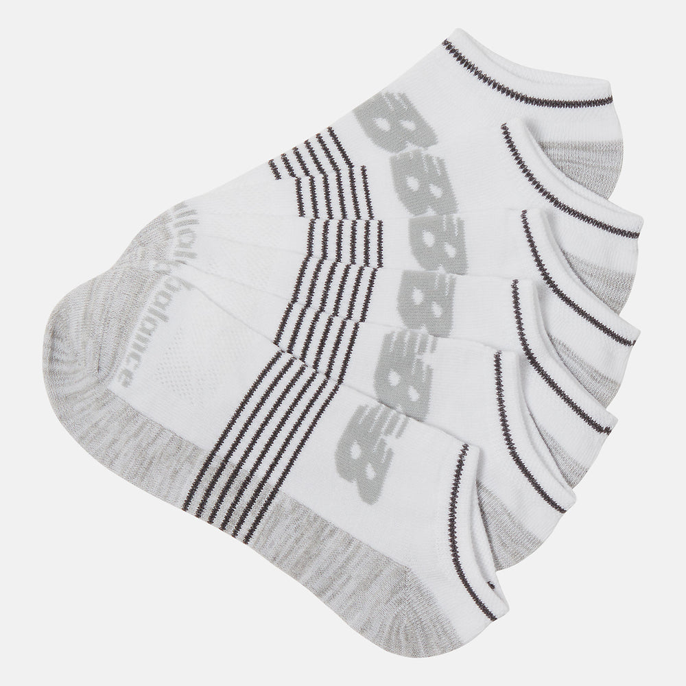 6 PK No Show Flatknit-Women|Men | New Balance