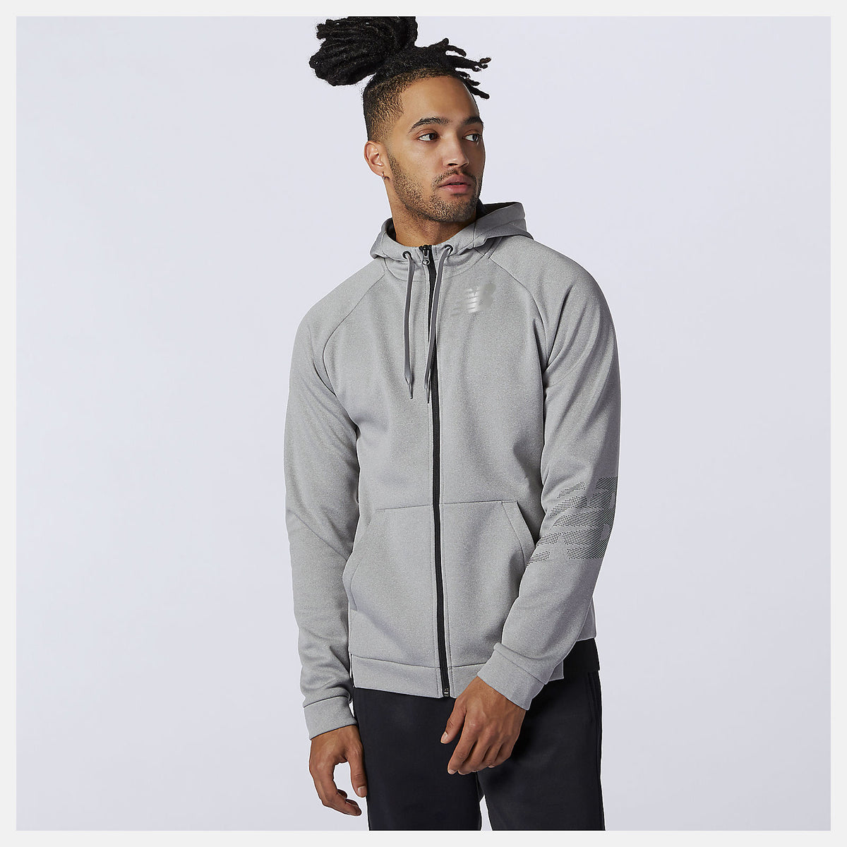 Tenacity Fleece Full Zip Hoodie-Men | New Balance