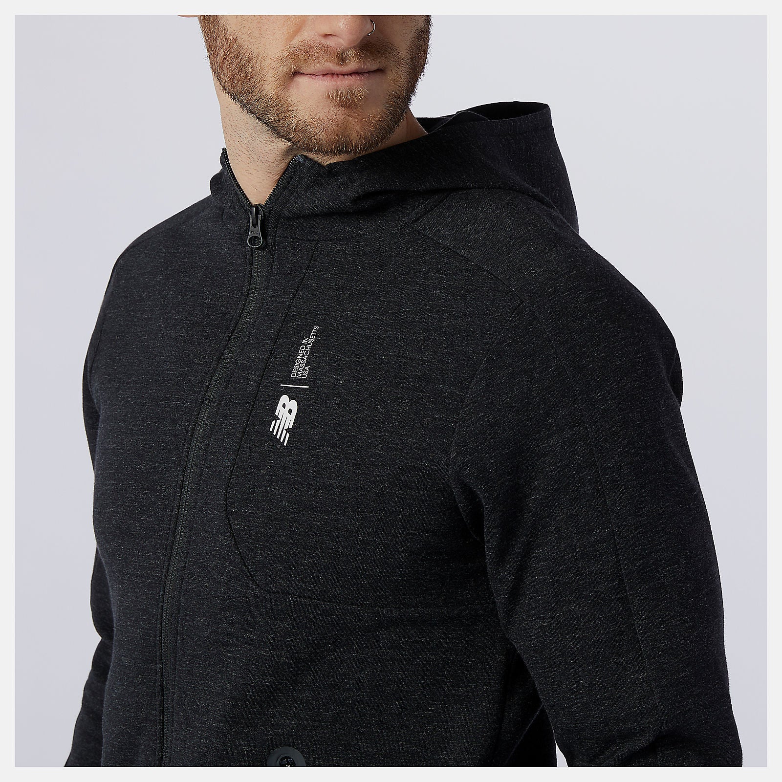 Fortitech Fleece Full Zip-Men | New Balance