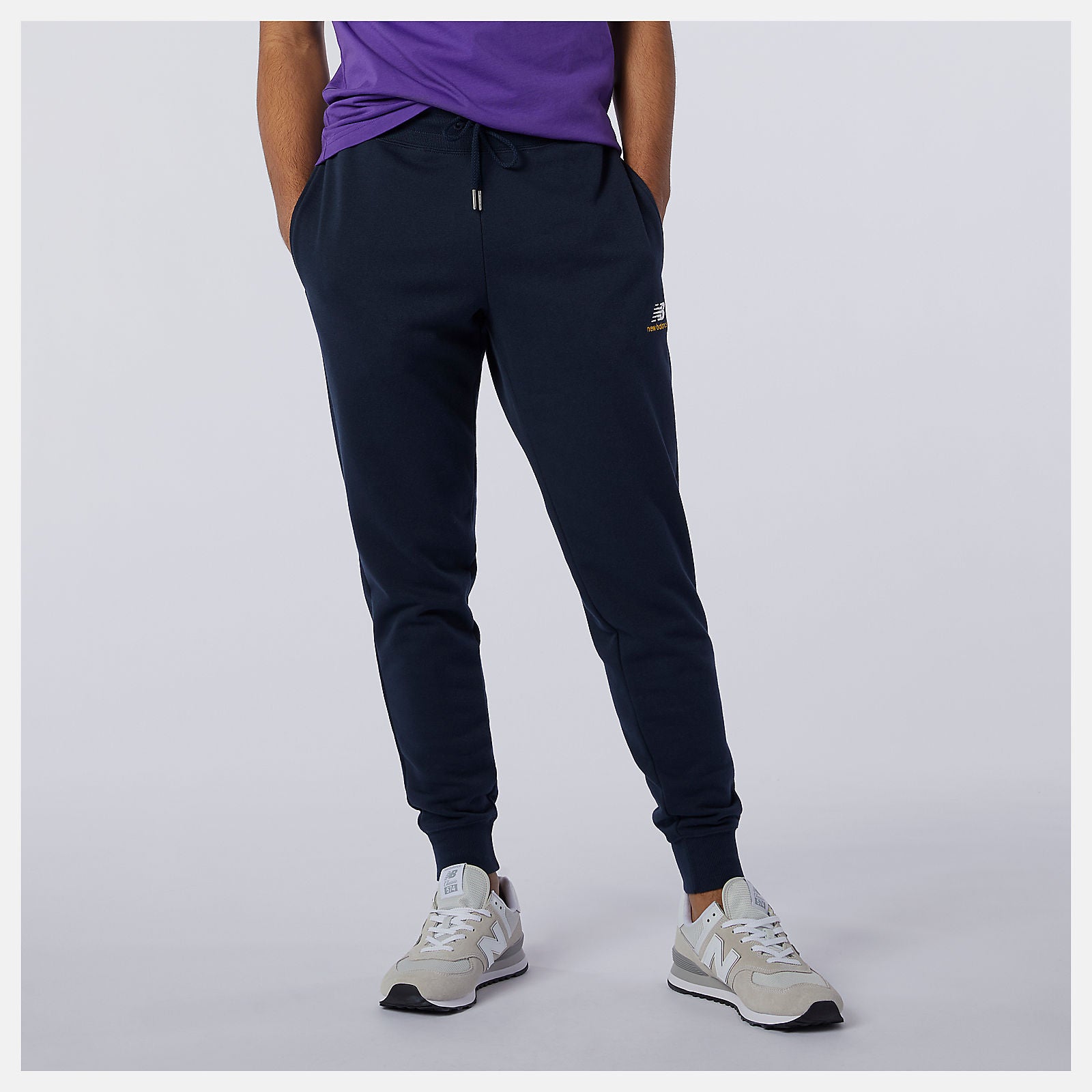 NB Essentials Embroidered Pant-Women|Men | New Balance