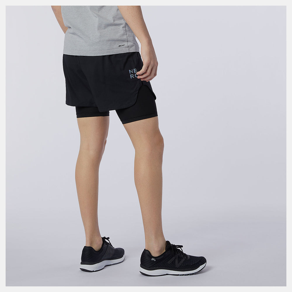 Q Speed Fuel 2 in 1 5 Inch Short-Men | New Balance