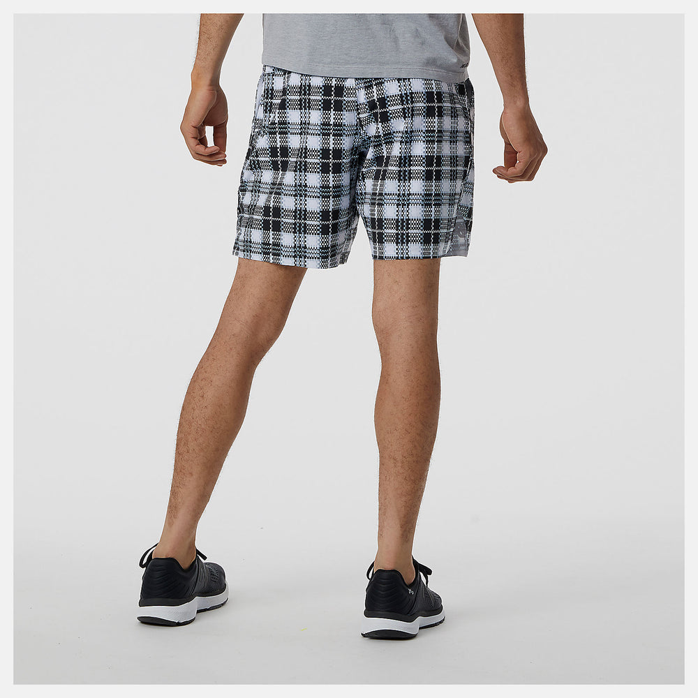 7 In Printed Tournament Short-Men | New Balance