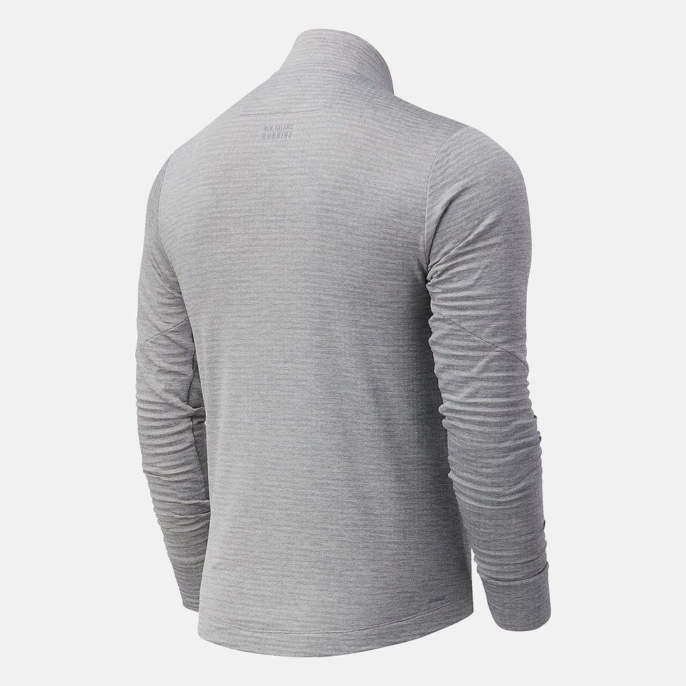 NYC Marathon Impact Run Grid Back Half Zip-Men | New Balance
