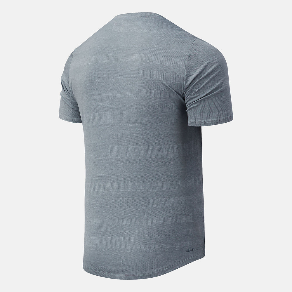 NYC Marathon Q Speed Fuel Jacquard Short Sleeve-Men | New Balance