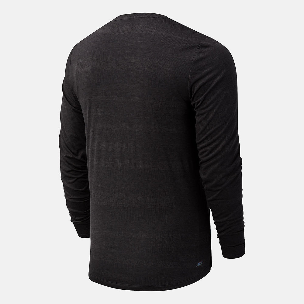 NYC Marathon Q Speed Fuel Jacquard Long Sleeve-Men | New Balance