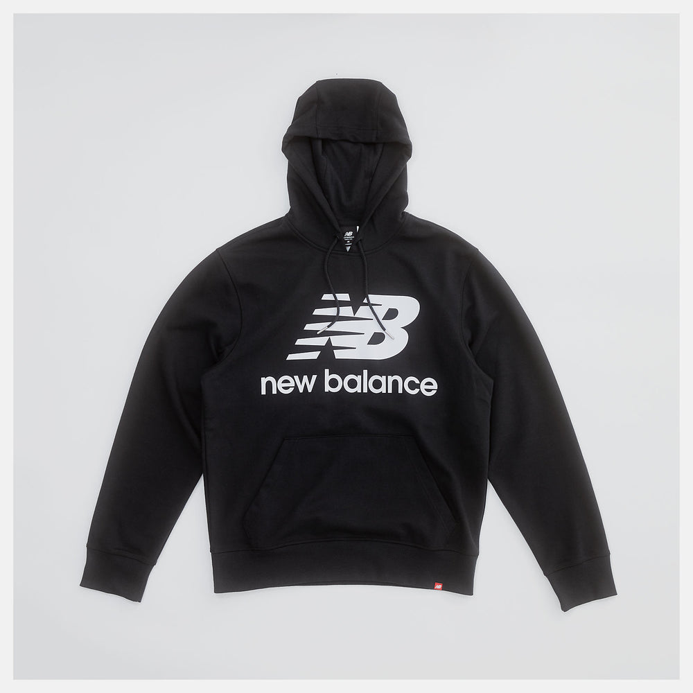 NB Essentials Stacked Logo Po Hoodie-Men | New Balance