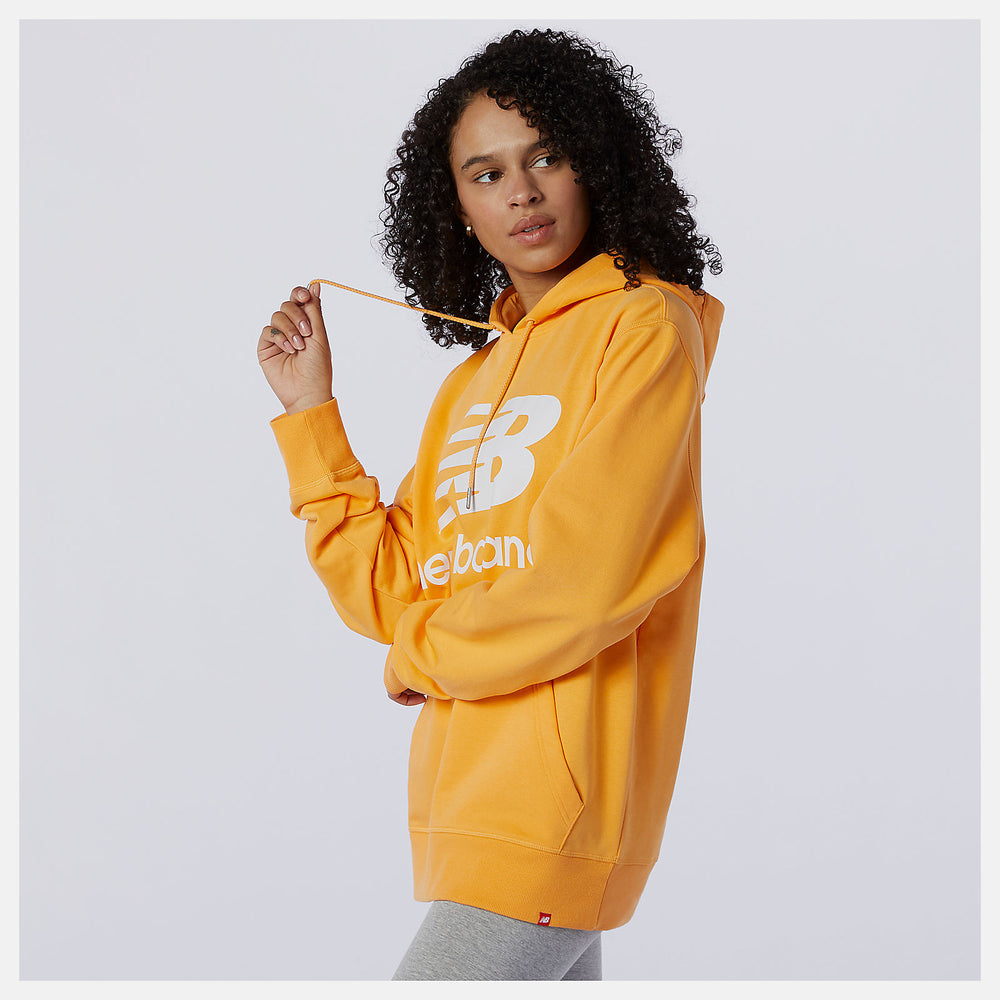 NB Essentials Stacked Logo Po Hoodie-Men | New Balance