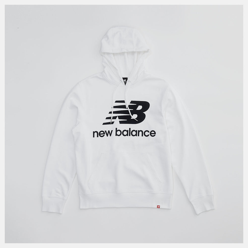NB Essentials Stacked Logo Po Hoodie-Men | New Balance