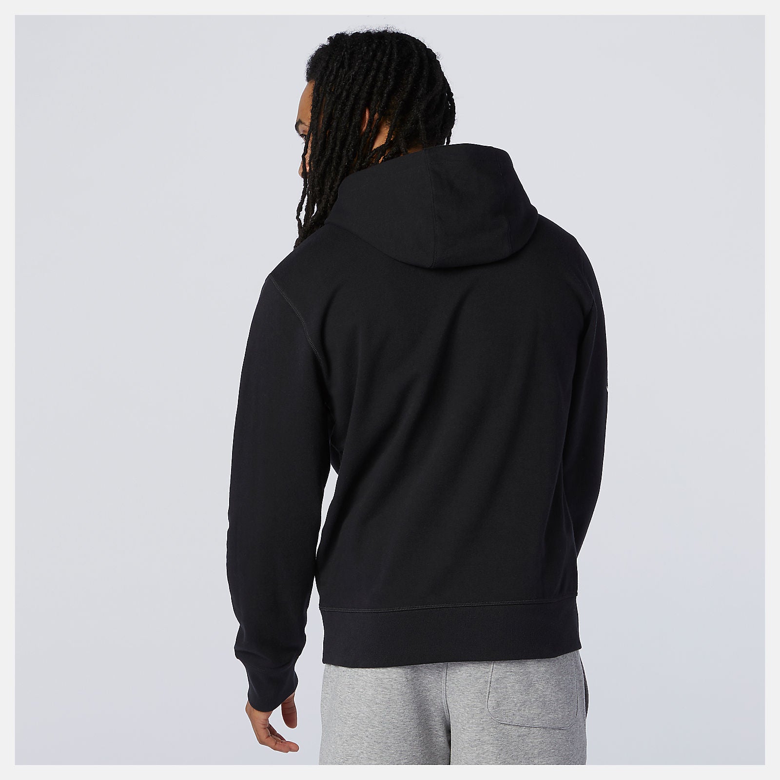 NYC Marathon Essentials Stacked Logo Po Hoodie-Men | New Balance