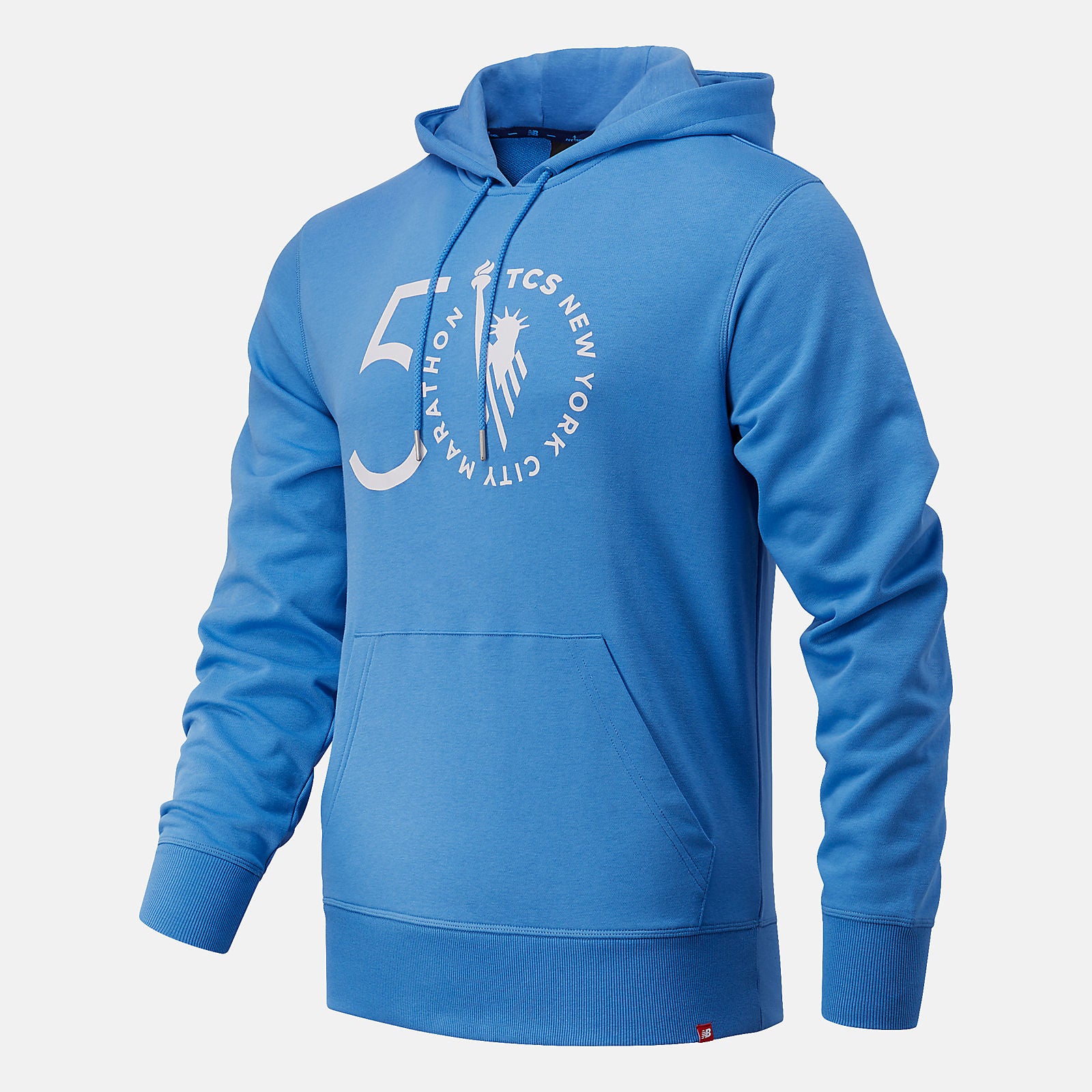 NYC Marathon Essentials Stacked Logo Po Hoodie-Men | New Balance