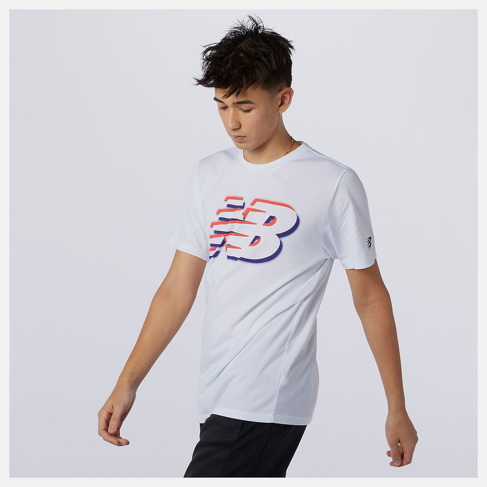 Graphic Heathertech Tee-Men | New Balance