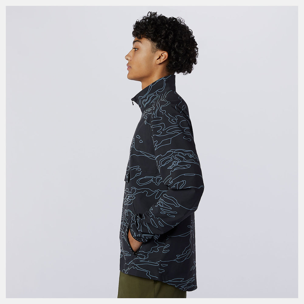 Fortitech Printed Woven Pullover-Men | New Balance