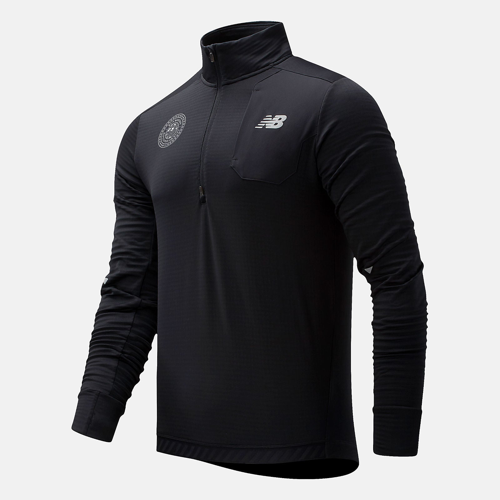 Boston NB Heat Grid Half Zip-Men | New Balance