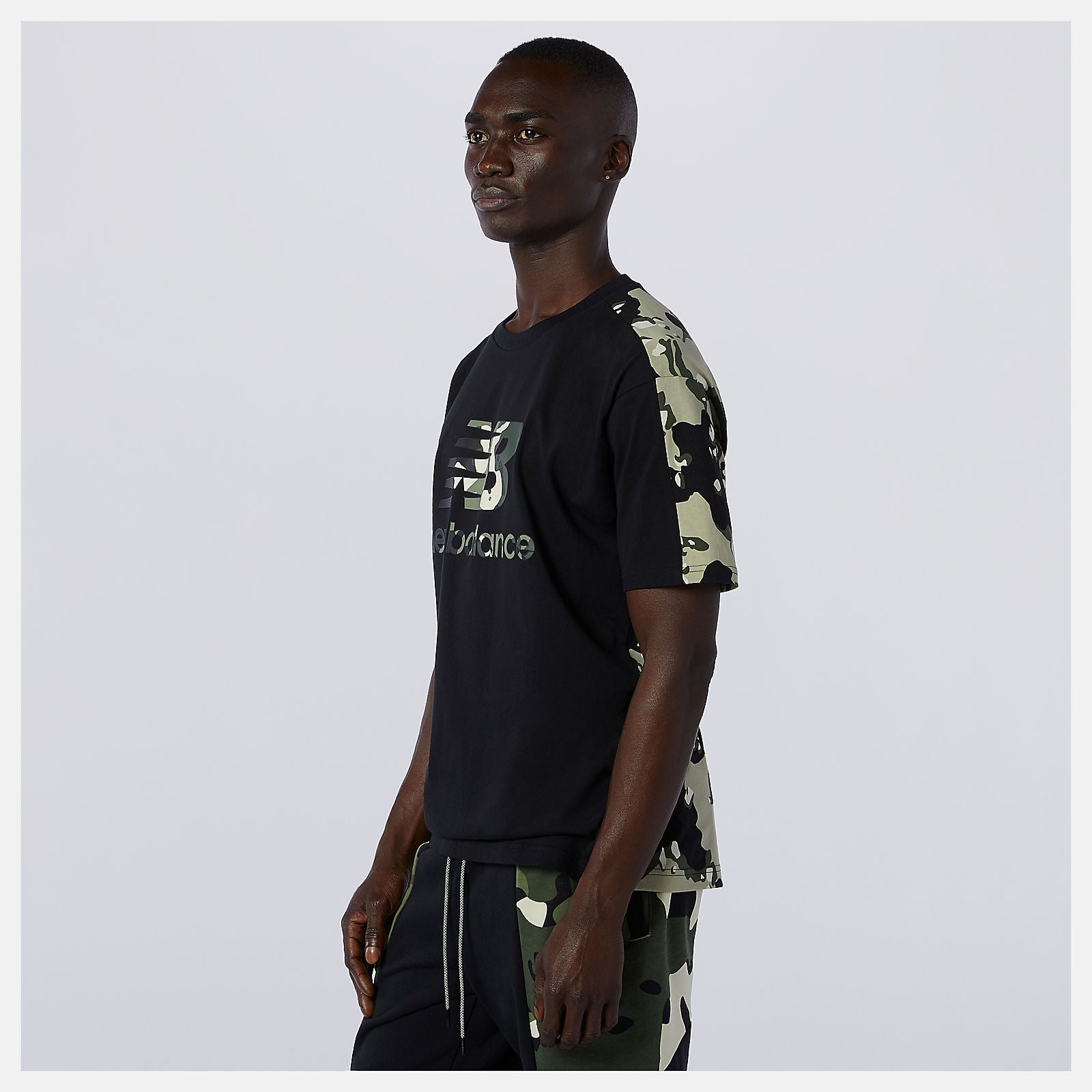 NB Essential Camo Tee-Men | New Balance