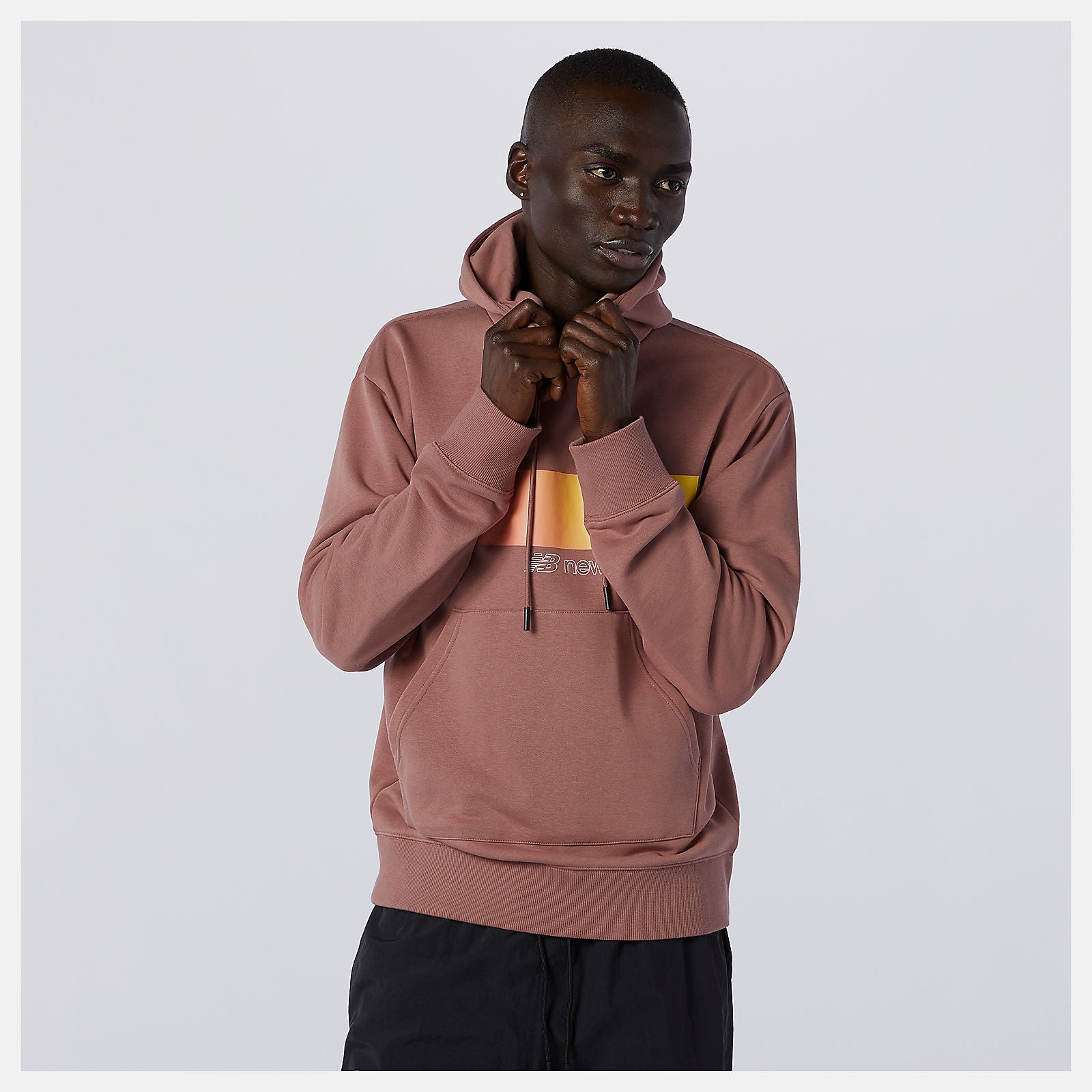 NB Sport Style Optiks Hoodie-Men | New Balance