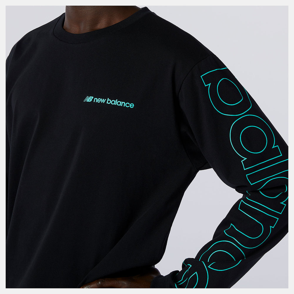 NB Sport Style Optiks Longsleeve Tee-Men | New Balance