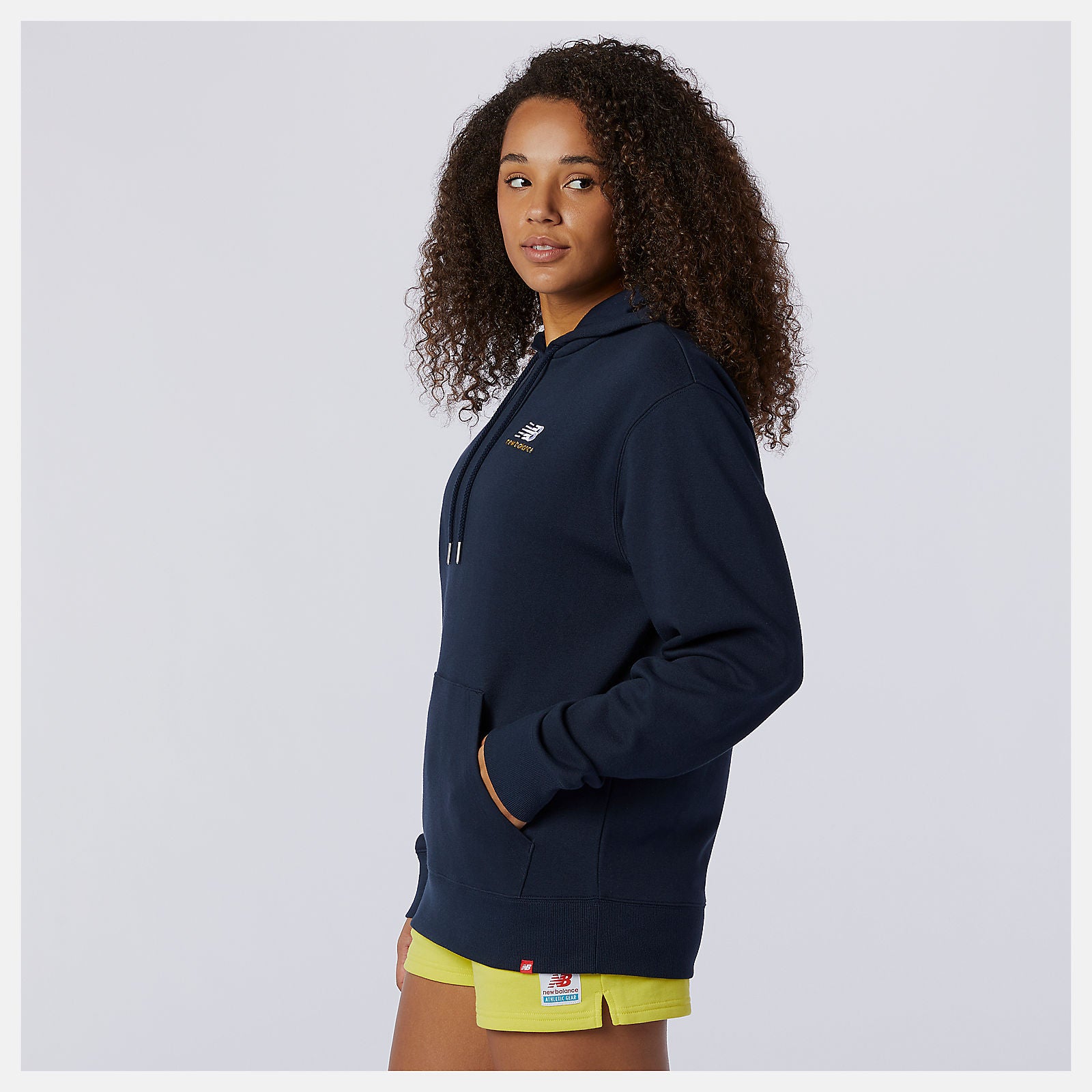 NB Essentials Embroidered Hoodie-Women|Men | New Balance