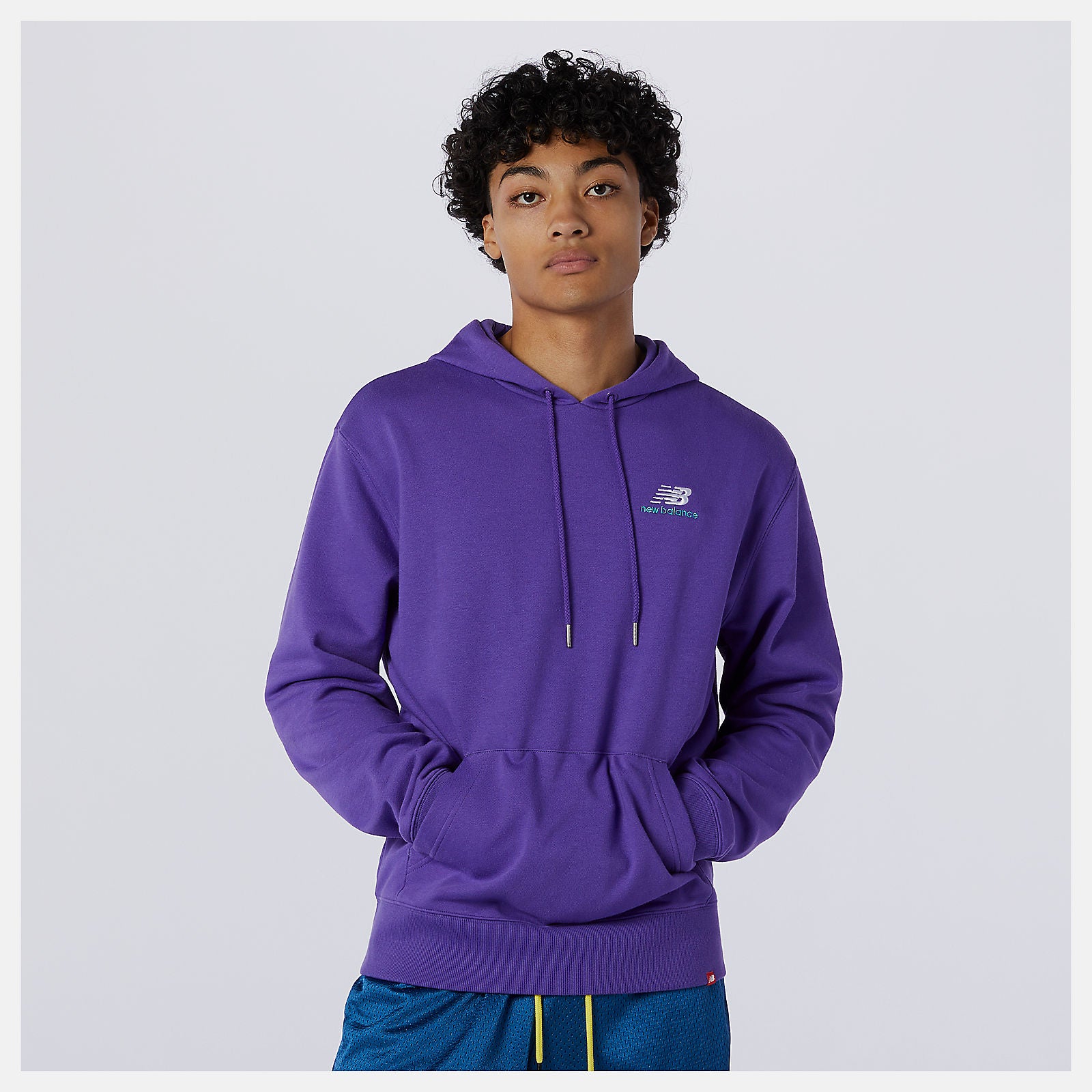 NB Essentials Embroidered Hoodie-Women|Men | New Balance