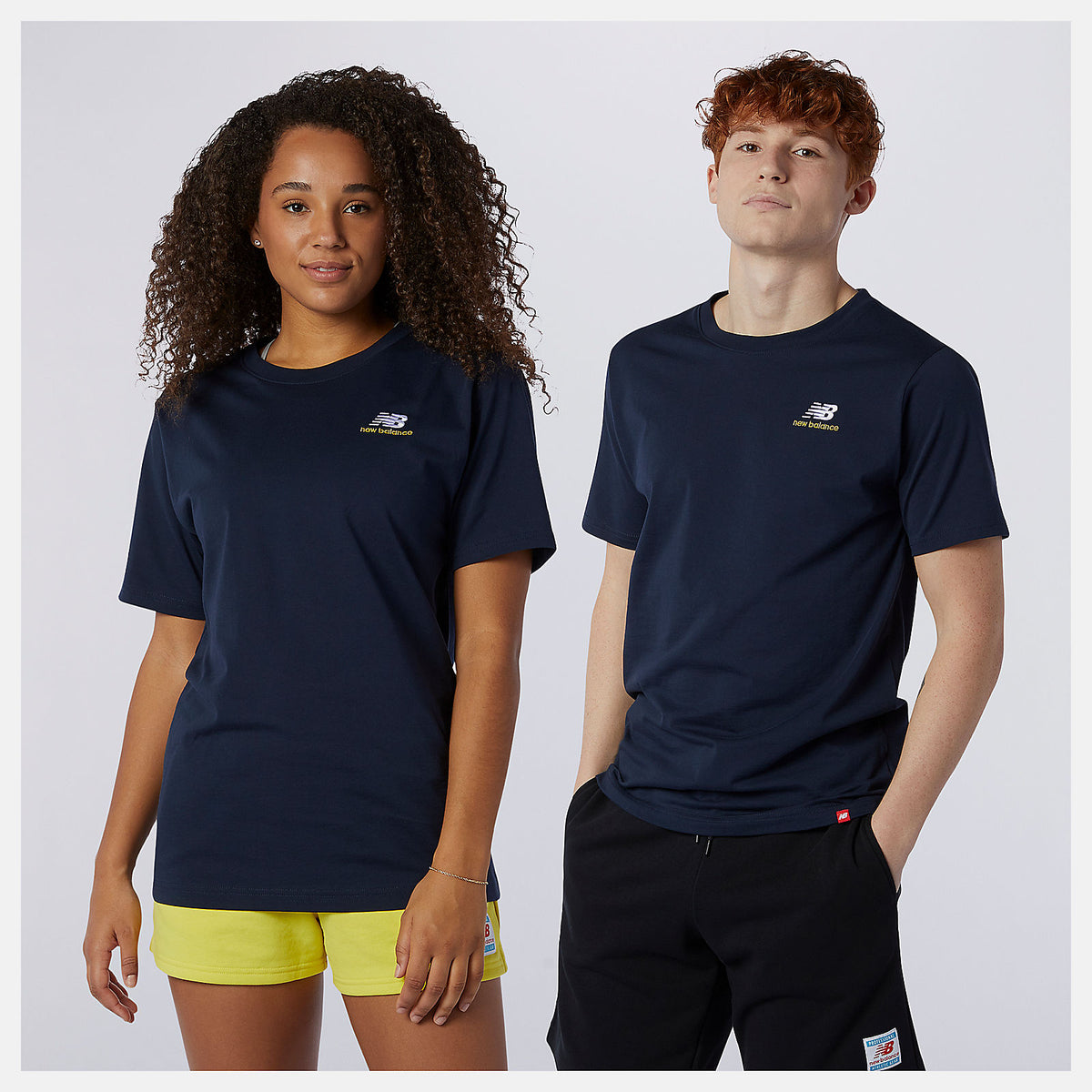 NB Essentials Embroidered Tee-Women|Men | New Balance
