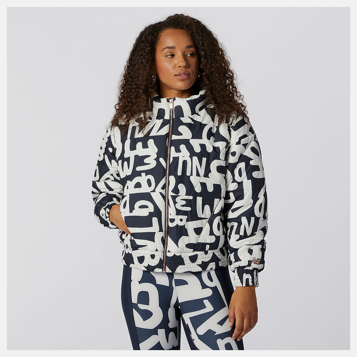 Determination Packable Printed Quilted Jacket-Women | New Balance
