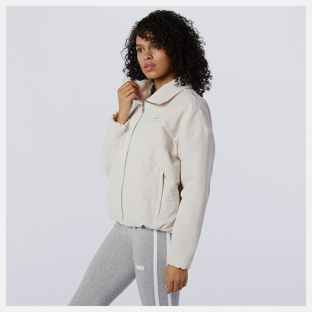 NB Athletics Argyle Quilted Jacket-Women | New Balance