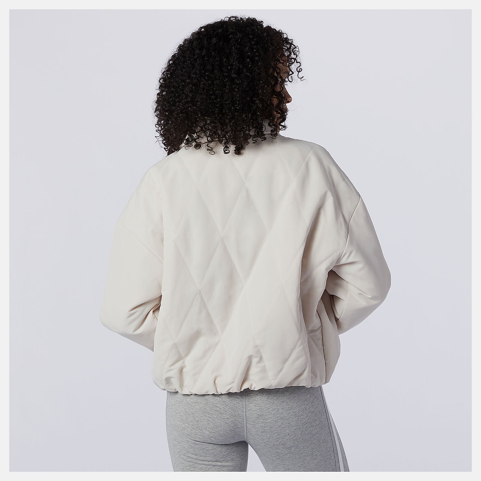 NB Athletics Argyle Quilted Jacket-Women | New Balance