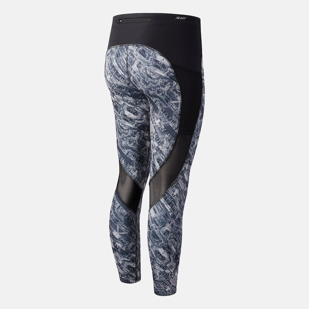 NYC Marathon Printed Impact Run Crop-Women | New Balance