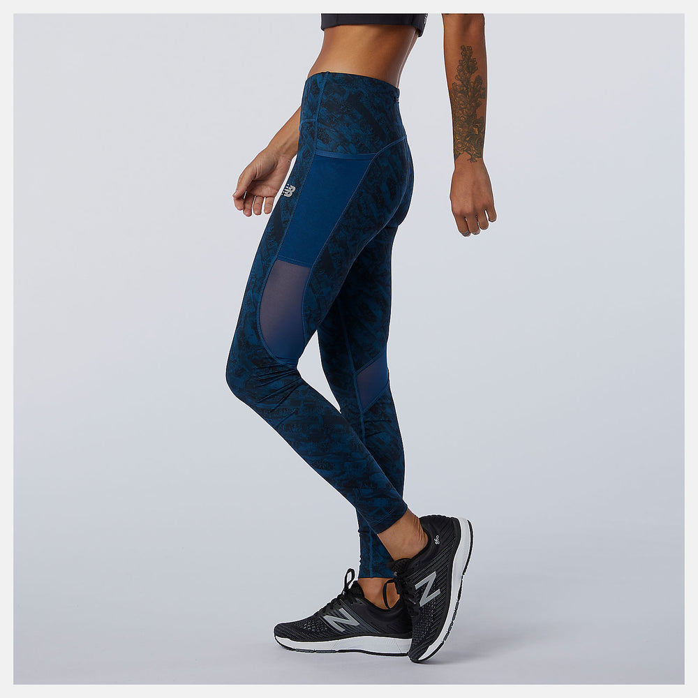 NYC Marathon Printed Impact Run Tight-Women | New Balance